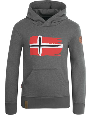 Trollkids Kids Sweater Sweatshirt TRONDHEIM grey melange