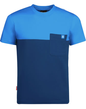 Trollkids Kids T-Shirt short sleeve BERGEN T navy/medium blue 338-117