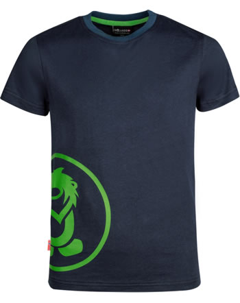 Trollkids Kids T-Shirt Kurzarm KROKSAND T navy/viper green