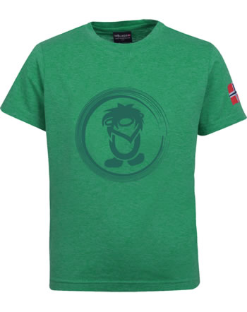 Trollkids Kids T-Shirt Kurzarm TROLLFJORD T pepper green