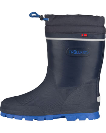 Trollkids Kids Thermo Rubber boots ISFJORD navy