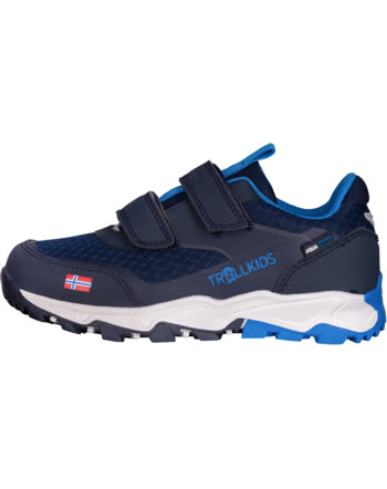 Trollkids Kids Hiking Shoes PREIKESTOLEN HIKER navy/medium blue