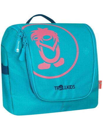 Trollkids Kulturtasche WASH BAG - Dark Turquoise/Madeira Blue/Light Magenta