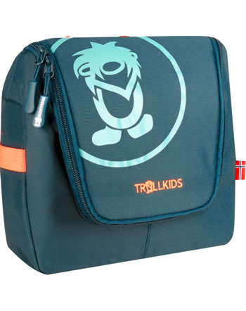 Trollkids WASH BAG navy/gl.orange/d.turquoise