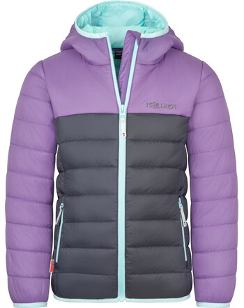 Trollkids Stepp-Jacke 'Girls Eikefjord' - Violet Sorbet/Graphite