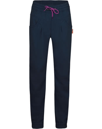 Trollkids Outdoor-Hose Girls OSLO SPF 30+ navy/magenta