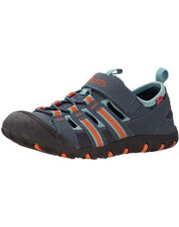 Trollkids Outdoorsandalen 'Kids Sandefjord Sandal XT' - Dark Navy/Dusky Turquoise/Glow Orange