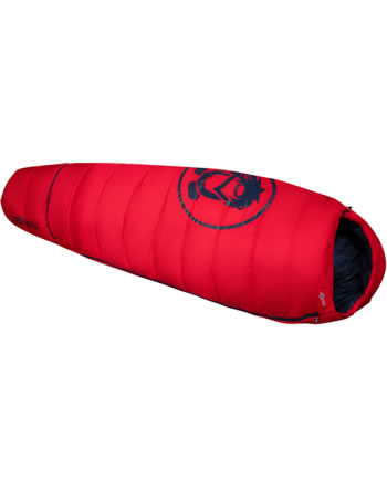 Trollkids Sleeping bag extendable FJELL DREAMER bright red/mystic blue