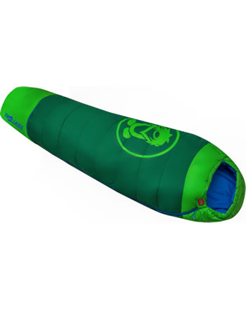 Trollkids Sleeping bag extendable FJELL DREAMER dark green/green/m. blue