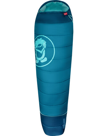 Trollkids Schlafsack mitwachsend 'Fjell Dreamer' - Dark Marine/Arctic Blue