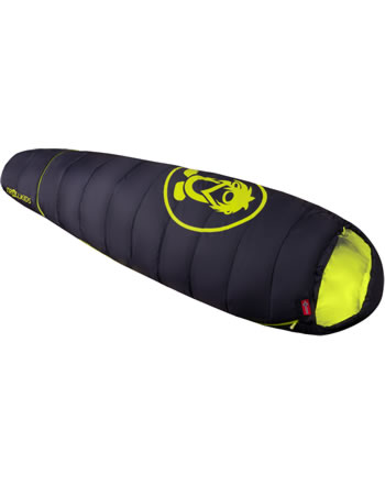 Trollkids Sleeping bag extendable FJELL DREAMER dark navy/lime