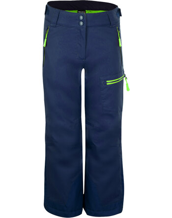 Trollkids Schnee-/Skihose 'Kids Hallingdal Pant' - Navy/Bright Green