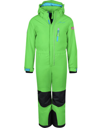 Trollkids Snowsuit KIDS ISFJORD bright green