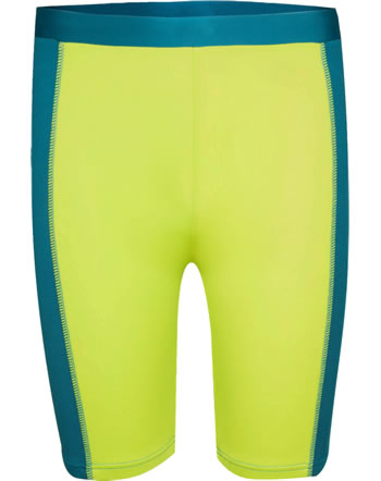 Trollkids Schwimm-Shorts KVALVIKA UPF 50+ lime/petrol