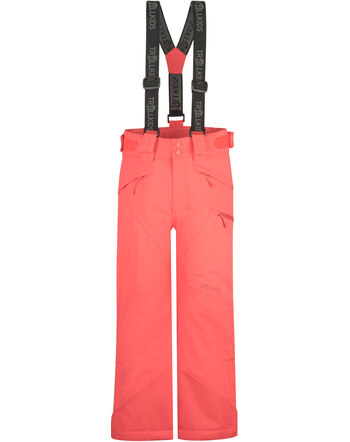 Trollkids Skihose mit abnehmbaren Trägern 'Kids Kongsberg Ski Pant' - Coral Pink