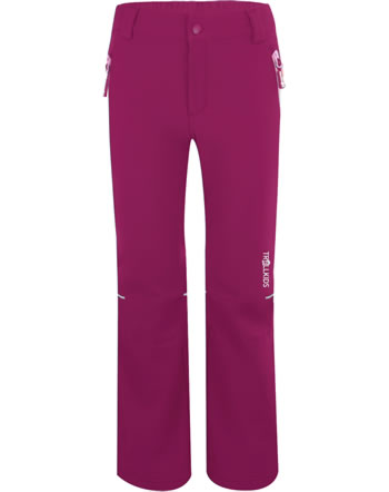 Trollkids Softshell-Hose KIDS HEMSEDAL plum/mauve