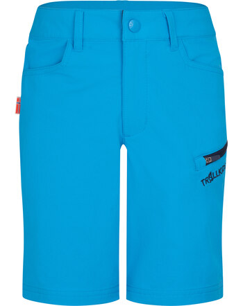Trollkids Softshell-Shorts 'Haugesund' mit UPF30+ - Dynamic Blue/Navi