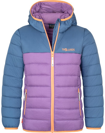 Trollkids Stepp-Jacke 'Girls Eikefjord' - Cornflower/Violet Sorbet