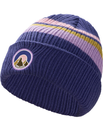 Trollkids Strick-Mütze KIDS SPITSBERGEN - Dark Purple/Violet