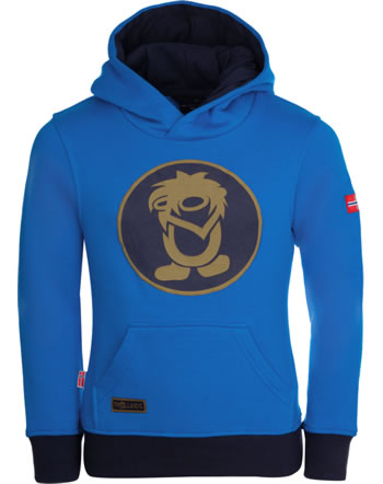 Trollkids Sweatpullover m. Kapuze KIDS TROLL SWEATER azure/bronze/navy