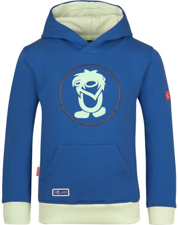 Trollkids Sweatshirt capuche KIDS TROLL SWEATER glow blue/cloudy grey