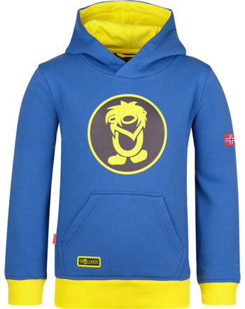 Trollkids Sweatshirt capuche KIDS TROLL SWEATER glow blue/hazy yellow