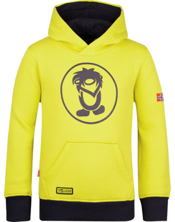 Trollkids Sweatshirt capuche KIDS TROLL SWEATER hazy yellow/navy