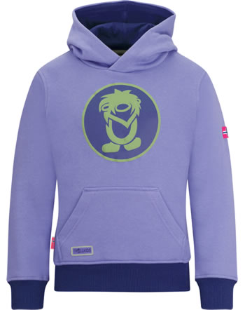 Trollkids Hooded sweater KIDS TROLL SWEATER lilac/violet blue