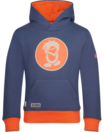Trollkids Hooded sweatshirt KIDS TROLL SWEATER mystic blue/orange