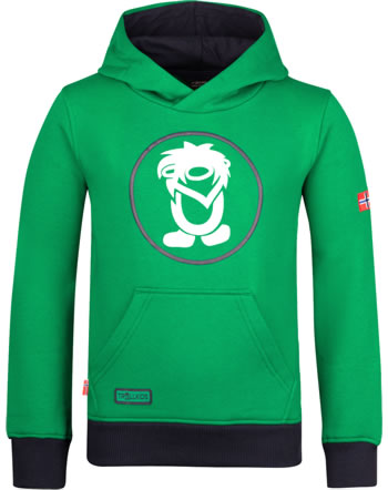 Trollkids Hooded sweatshirt KIDS TROLL SWEATER pepper green/navy