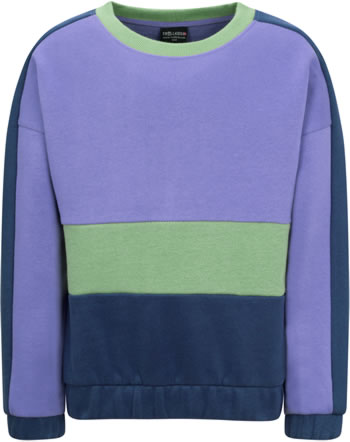 Trollkids Sweatshirt GIRLS VERDAL violet/pistachio green/lilac