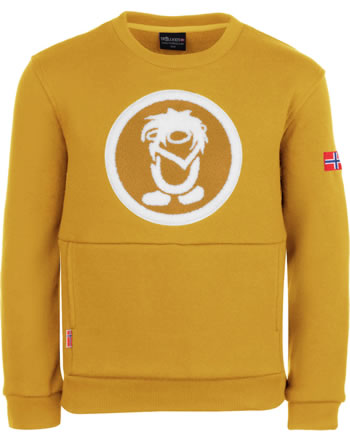 Trollkids Sweatshirt KIDS TROLLTUNGA golden yellow 373-703