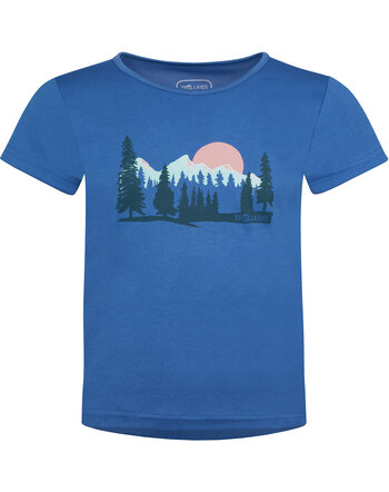 Trollkids T-Shirt 'Gudvangen' mit LSF 30+ - Cornflower