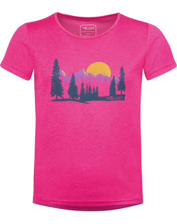 Trollkids T-Shirt 'Gudvangen' mit LSF 30+ - Magenta