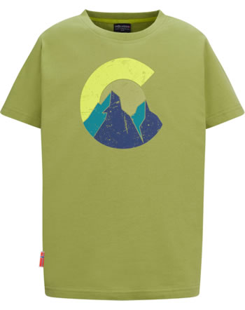 Trollkids Kids T-Shirt short sleeve UV 30+ HALSAFJORD T kiwi