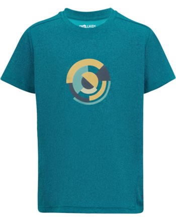Trollkids Kids T-Shirt short sleeve UV 30+ SOGNEFJORD T atlantic blue