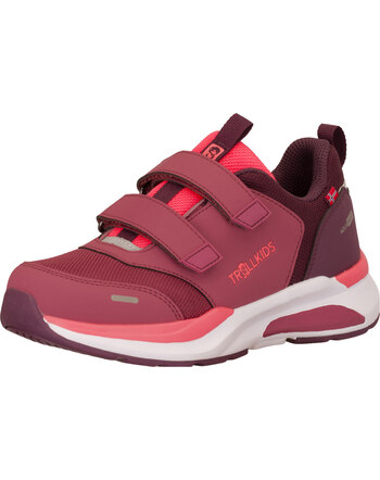 Trollkids Sneaker/Wanderschuhe 'Kids Flekkefjord' - Frozen Berry/Deep Ruby/Pink Salmon