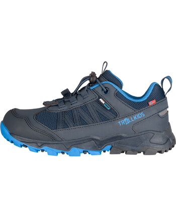 Trollkids Trekking-/Wanderschuhe 'Tronfjell Hiker Low' - Navy/Medium Blue