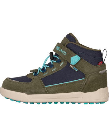 Trollkids Wanderschuhe KIDS GRYLLEFJORD - Mystic Blue/Pine Green/Arctic Blue