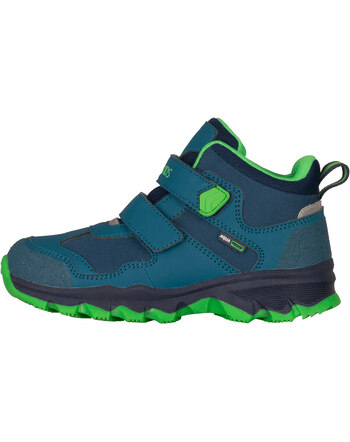Trollkids Wanderschuhe KIDS KJERAK HIKER - Dark Marine/Fresh Green/Mystic Blue