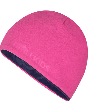 Trollkids Wende-Beanie KIDS FINNMARK CAP - Deep Violet/Dark Pink