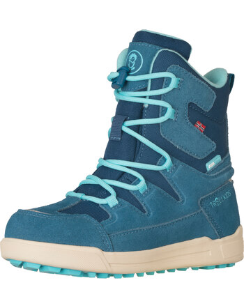 Trollkids Winterschuhe/-Boots 'Kids Finnmark Winter Boot' - Dark Marine/Madeira Blue/Arctic Blue