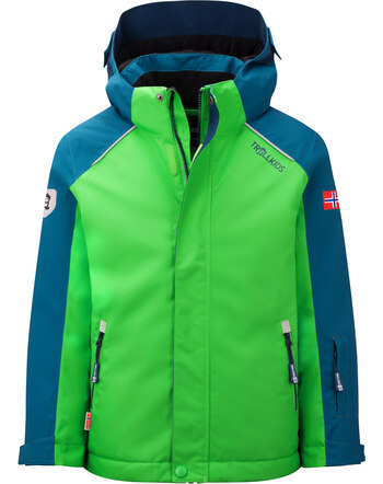 Trollkids Ski-/Winterjacke KIDS HOLMENKOLLEN SNOW PACKET PRO - Dark Marine/Fresh Green