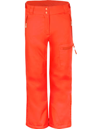 Trollkids Winter Outdoor-Hose KIDS HALLINGDAL PANT flame orange