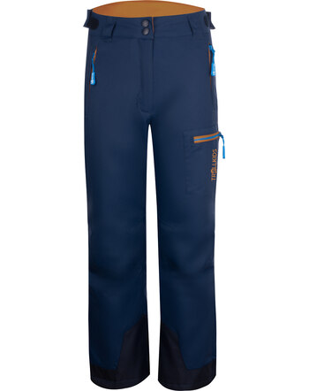 Trollkids Winter Outdoor-Hose KIDS HALLINGDAL PANT - Navy/Bronze