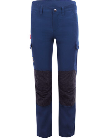 Trollkids Winter-Outdoorhose 'Kids Trollheimen' mit Fleece-Futter - Mystic Blue