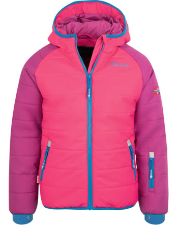 Trollkids Winter-/Ski-Jacke KIDS HAFJELL PRO d. pink/l. pink/blue