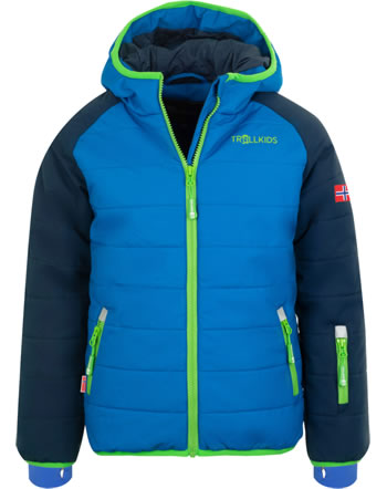 Trollkids Winter-/Ski-Jacke KIDS HAFJELL PRO navy/med blue/green