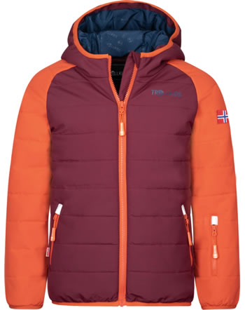 Trollkids Winter-/Ski-Jacke KIDS HAFJELL PRO orange/chestnut/ blue