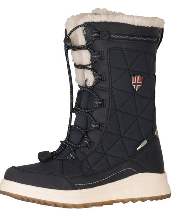 Trollkids Winterstiefel mit Schnellschnürsystem 'Girls Arendal Winter Boots PRO' - Navy/Frosty Mint